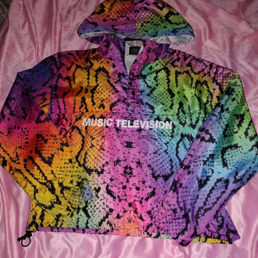 MTV windbreaker jacket